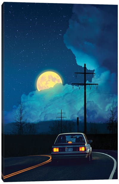 Moonlight IV Canvas Art Print - Danner Orozco