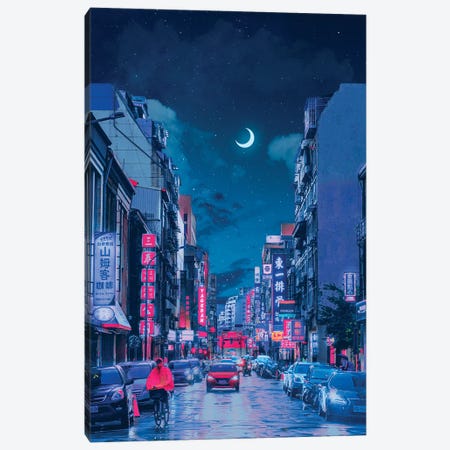 Neon Worlds VII Canvas Print #ORZ45} by Danner Orozco Canvas Art Print
