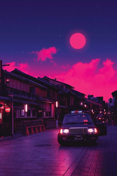 Neon Worlds IX by Danner Orozco acrylic art print