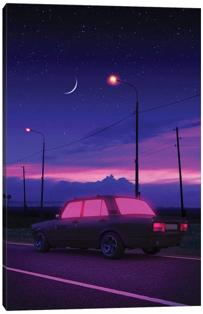 Night Drive III Canvas Art Print - Danner Orozco