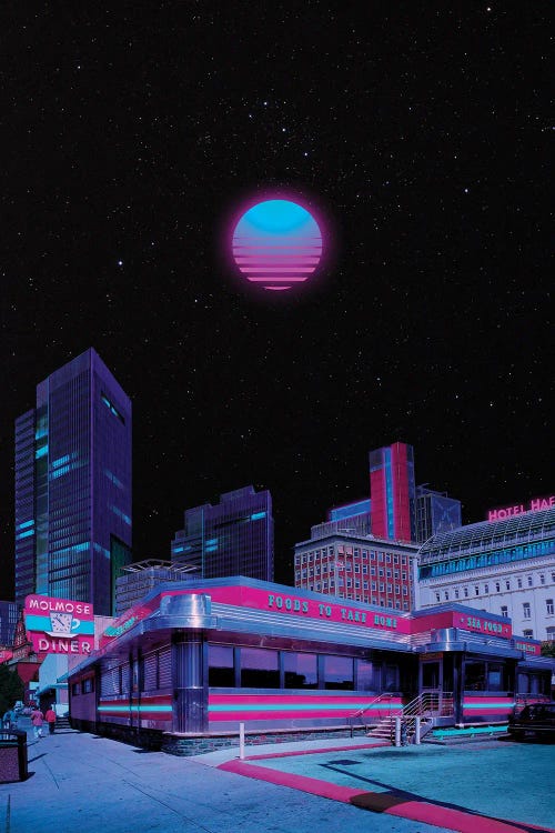 Nocturnal Paradise IV by Danner Orozco wall art