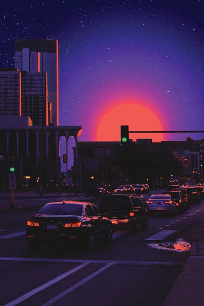 Danner Orozco: Outrun City II by Danner Orozco