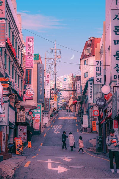 South Korea: Seoul Pastel City by Danner Orozco