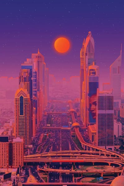 Sundown V by Danner Orozco acrylic art print