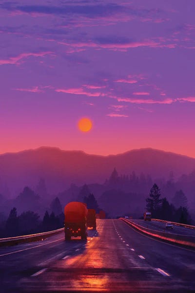 Sundown VII by Danner Orozco acrylic art print