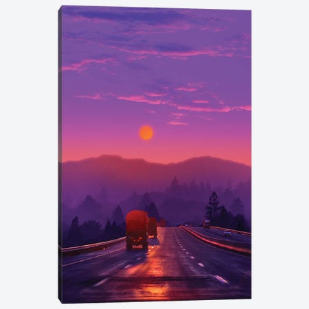 Sundown VII Canvas Print #ORZ72} by Danner Orozco Canvas Art Print