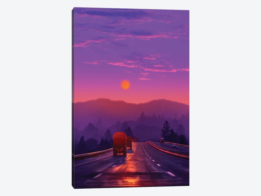 Sundown VII by Danner Orozco 1-piece Canvas Art