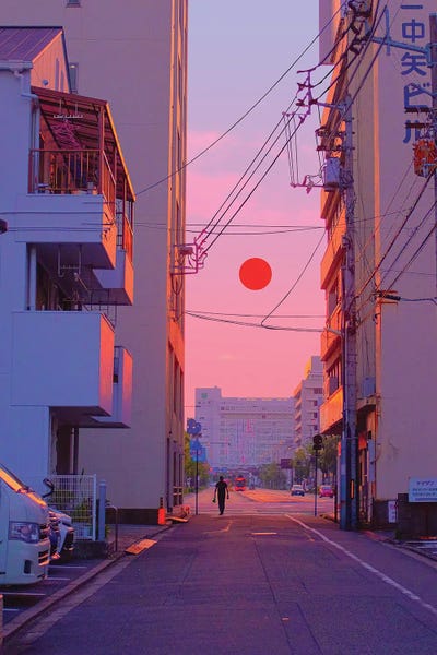 Sundown X by Danner Orozco metal wall art