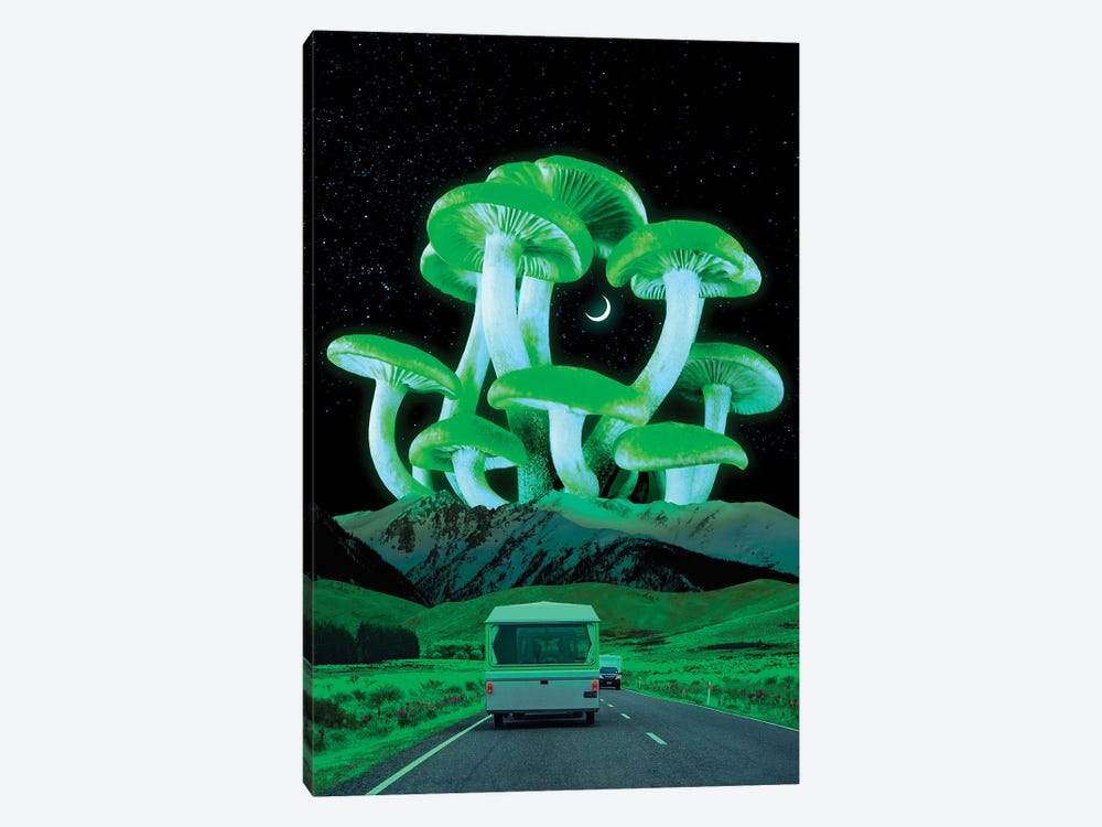 Trippy Route by Danner Orozco 1-piece Canvas Print