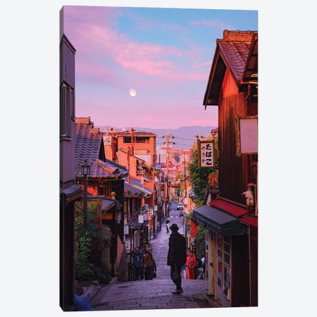 Tokyo Town Canvas Print #ORZ92} by Danner Orozco Art Print
