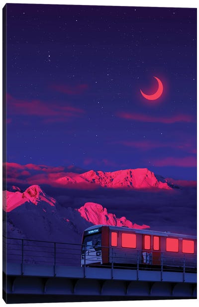 Midnight Train Canvas Art Print - Danner Orozco