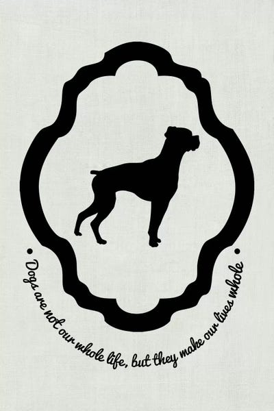 Boxers: Boxer (Black&White) by 5by5collective