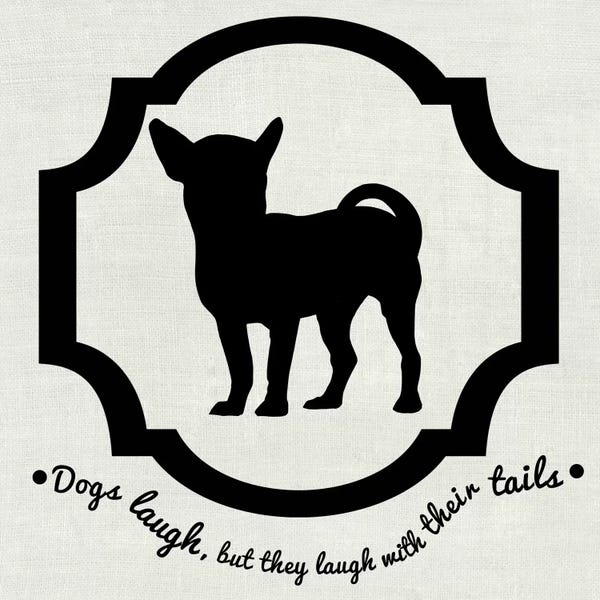 Chihuahuas: Chihuahua (Gray&Black) by 5by5collective