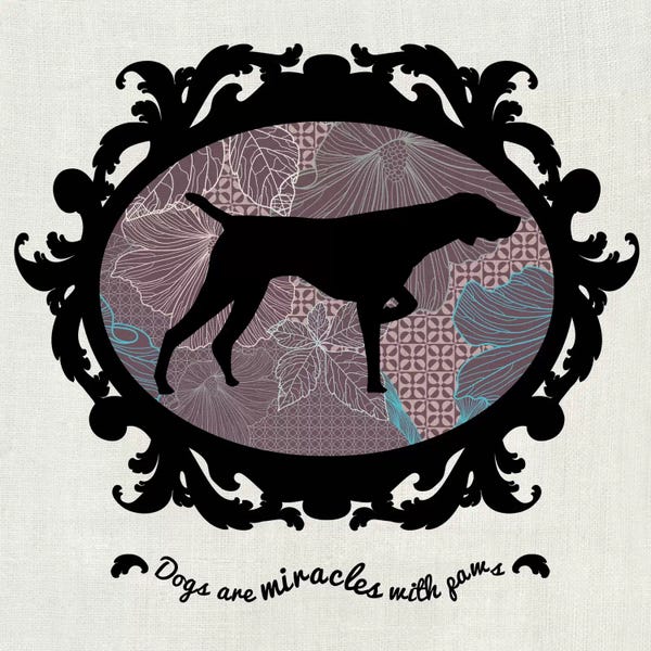 German Shorthaired Pointers: Pointer (Black&Vinous) II by 5by5collective