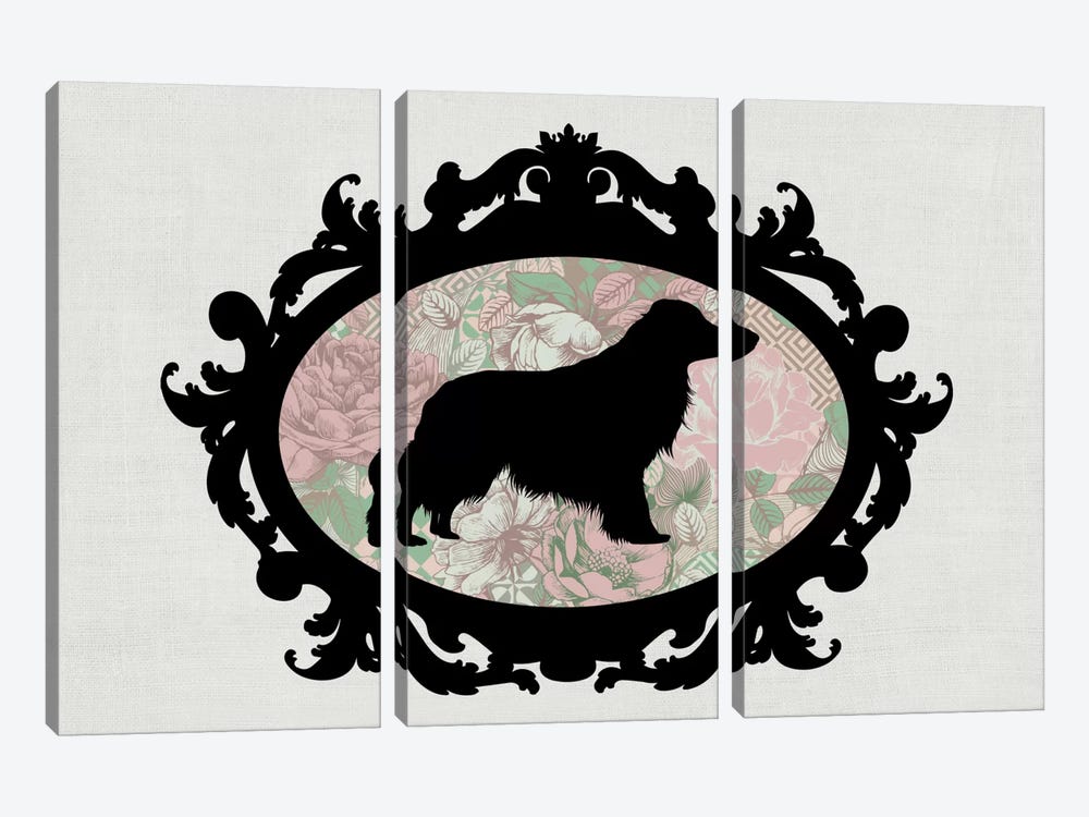 Retriever (Black&Pink) II by 5by5collective 3-piece Canvas Print