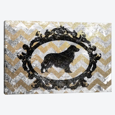 Retriever (Yellow&Gray) Canvas Print #OSP65} by 5by5collective Canvas Art