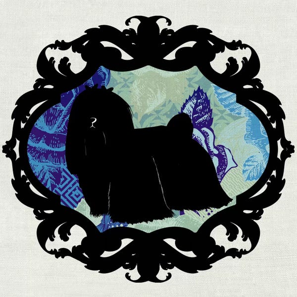 Maltese: Maltese (Black&Blue) I by 5by5collective