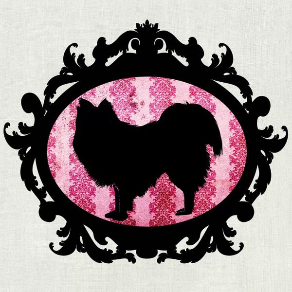 Australian Terriers: Australian Terrier (Pink&Black) I by 5by5collective