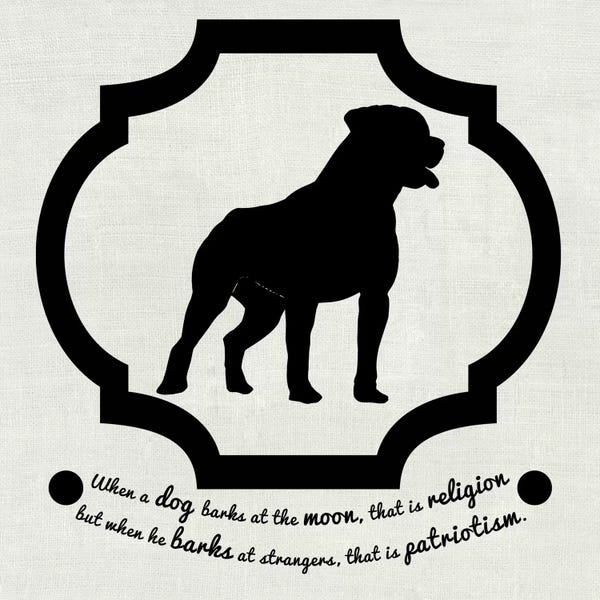 American Staffordshire Terriers: Staffordshire Terrier (Black&White) by 5by5collective