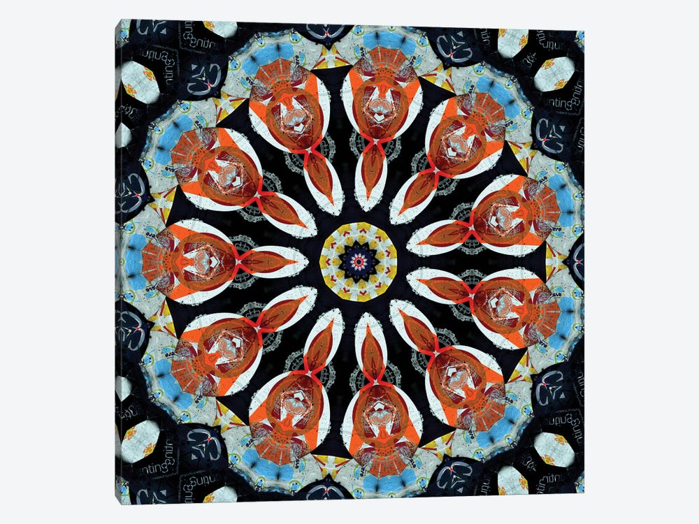 Akai Hi Mandala I by LuAnn Ostergaard 1-piece Canvas Artwork