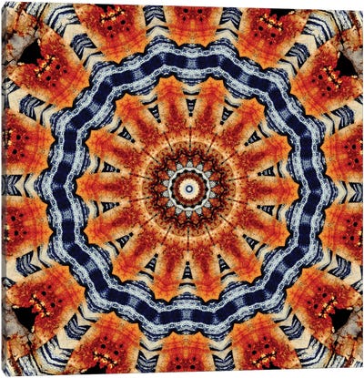 Kuren Mandala Canvas Art Print - Mandala Art