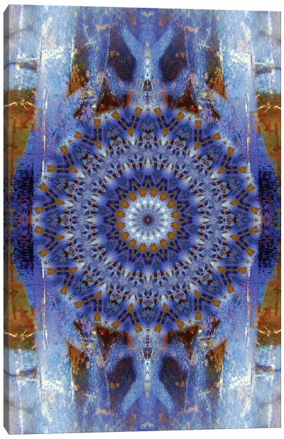 Nocturne Mandala Canvas Art Print - LuAnn Ostergaard