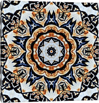 Oceano Mandala Canvas Art Print - Mandala Art
