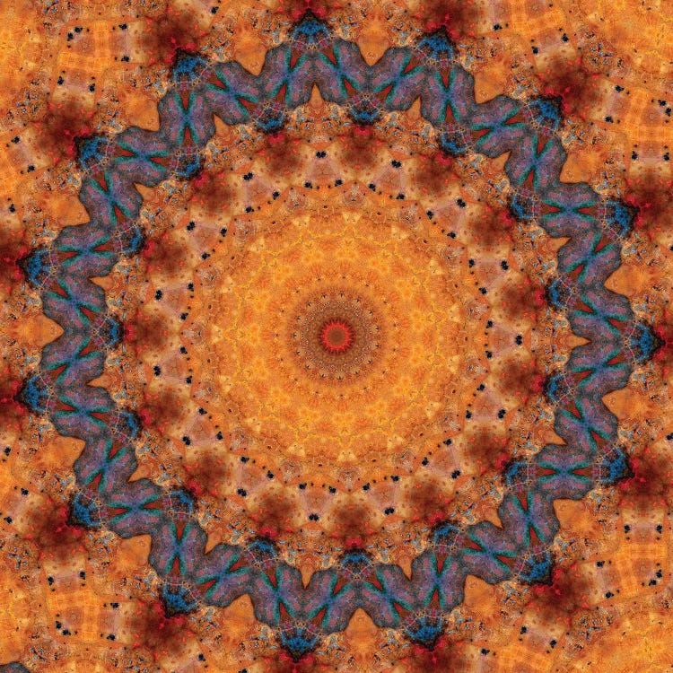 Sabi Mandala by LuAnn Ostergaard wall art