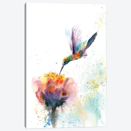 Hummingbird Canvas Print #OTF12} by Olga Tchefranov Canvas Print