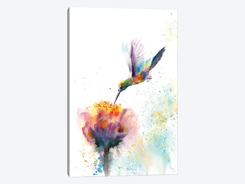 Hummingbird by Olga Tchefranov 1-piece Canvas Art Print