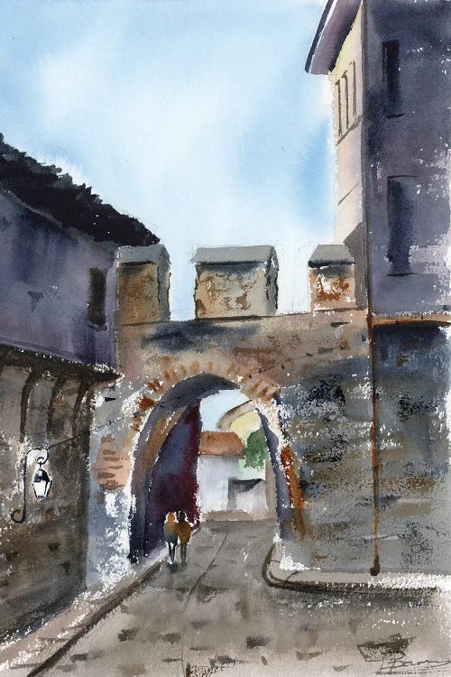 Olga Tchefranov: Hisar Kapia Artch In Plovdiv by Olga Tchefranov