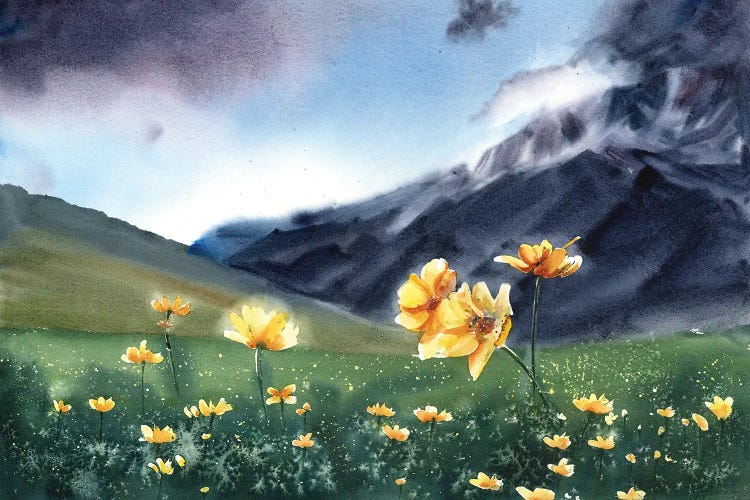 Olga Tchefranov: Golden Field by Olga Tchefranov