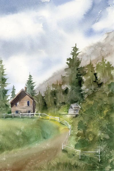 Olga Tchefranov: Austria Forest by Olga Tchefranov