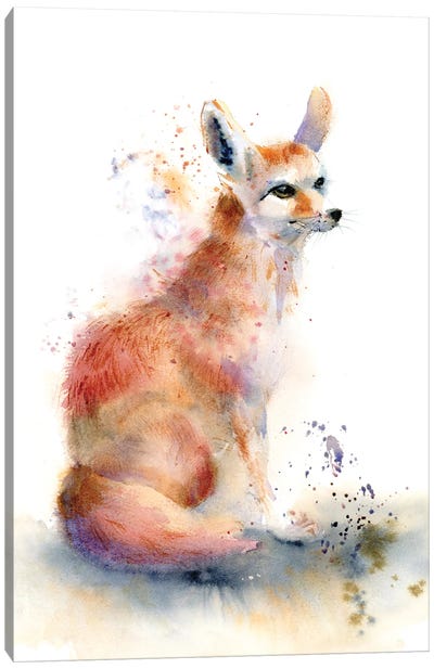 Fox Canvas Art Print - Olga Tchefranov