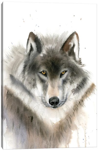 Wolves I Canvas Art Print - Olga Tchefranov