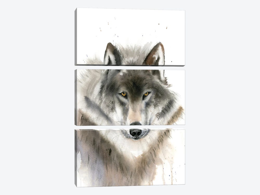 Wolves I by Olga Tchefranov 3-piece Art Print
