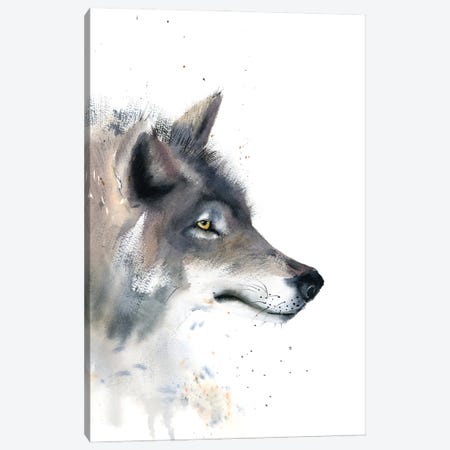 Wolves II Canvas Print #OTF55} by Olga Tchefranov Canvas Artwork