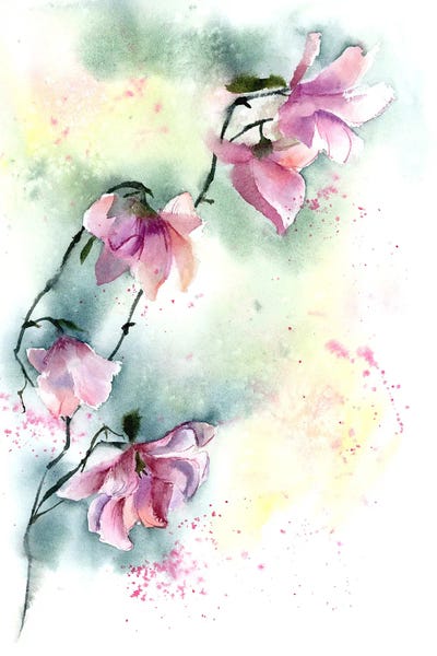 Magnolias: Magnolias I by Olga Tchefranov