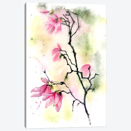 Magnolias II Canvas Print #OTF58} by Olga Tchefranov Canvas Print