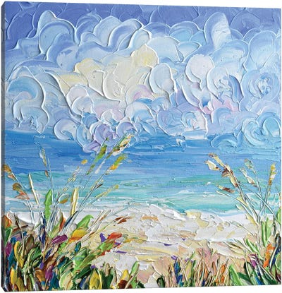 Beach Canvas Art Print - Olga Tkachyk