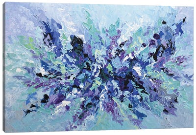 Lilac Blossom Canvas Art Print - Olga Tkachyk