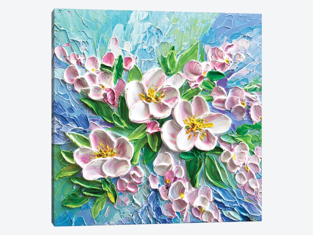 Apple Blossom II by Olga Tkachyk 1-piece Canvas Art