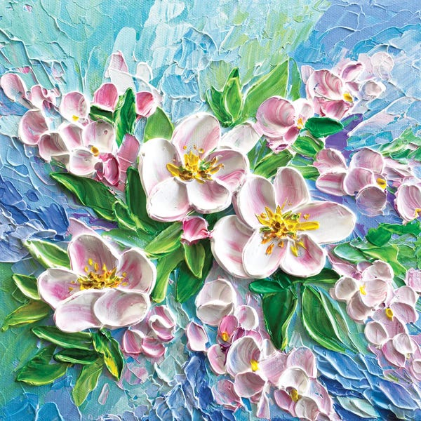Apple Blossoms: Apple Blossom II by Olga Tkachyk
