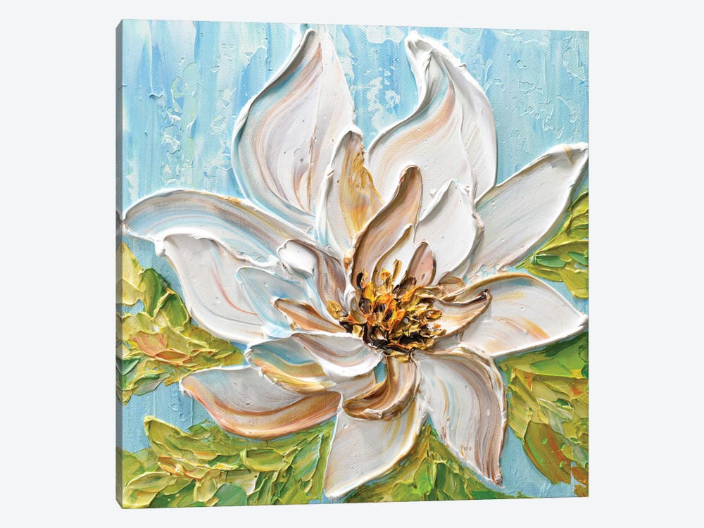 Magnolia III by Olga Tkachyk 1-piece Canvas Print