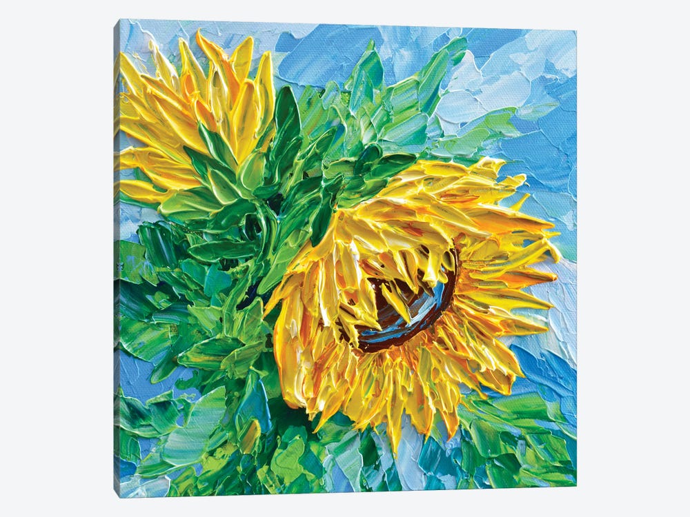 Sunflower by Olga Tkachyk 1-piece Art Print