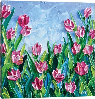 Tulips Canvas Art Print - Olga Tkachyk