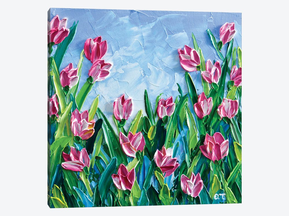 Tulips by Olga Tkachyk 1-piece Canvas Art
