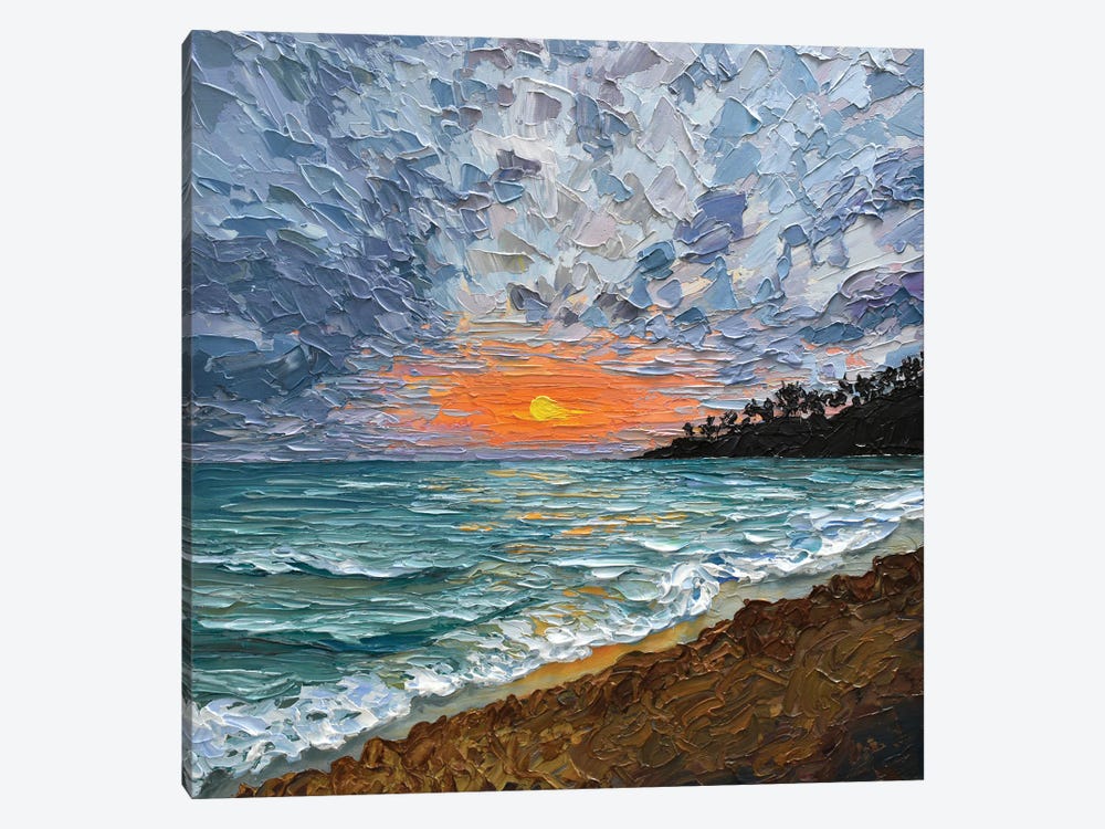 Sunset by Olga Tkachyk 1-piece Canvas Print