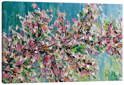 Spring Canvas Art Print - Olga Tkachyk
