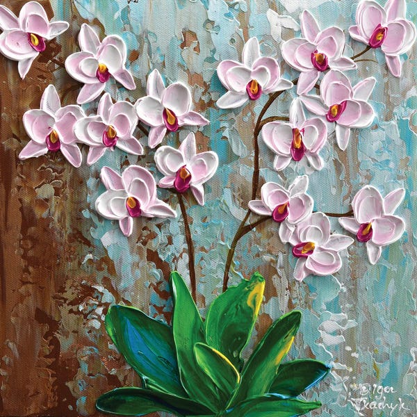 Orchids: Pink Orchid by Olga Tkachyk